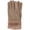 Taupe, variant on CTM Teddy Synthetic Fleece Touchscreen Winter Gloves (Women)