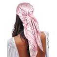 thumbnail image 5 of AWAYTR 35” Satin Large Square Head Scarves - 4PCS Silk Like Neck Scarf Hair Sleeping Wraps Satin Silk Scarfs for Women, 5 of 12