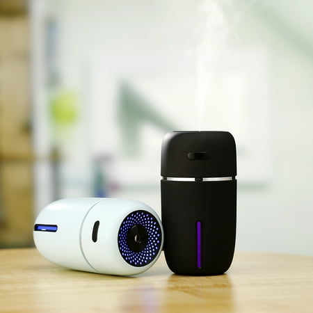 

Portable Mini Humidifier 200ml Small Cool Mist Humidifier USB Personal Humidifier with Auto Shut-off 2 Mist Modes Super Quiet