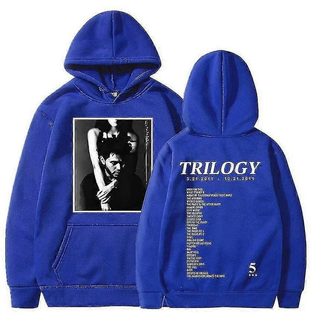 Chandail à Capuchon Graphique de Musique The Weeknd Trilogy