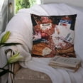 thumbnail image 3 of Carolines Treasures 8536PW1414 Red Beans and Rice Decorative   Canvas Fabric Pillow 14Hx14W multicolor, 3 of 4