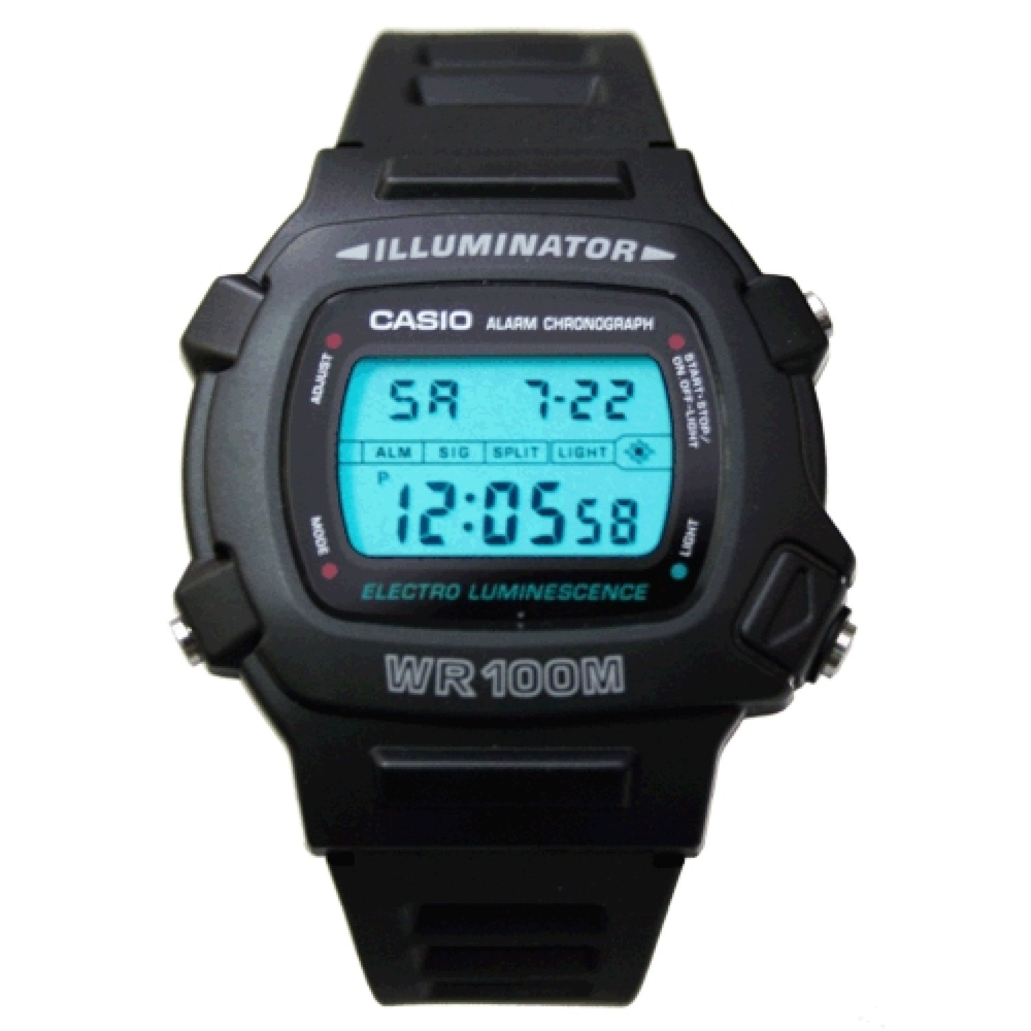 Casio Men s W740 1V Digital Resin Quartz Sport Watch Walmart Canada
