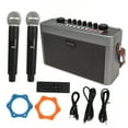thumbnail image 2 of Portable Karaoke Machine, Singing Machine  5.0 Iron Mesh Plastic  for Indoor, 2 of 7