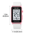 thumbnail image 3 of Luminous Digital Watch Waterproof Multifunction Wrist Watch Alarm Stopwatch Night Glow Easy Read Sports Watch Durable Outdoor Time Tool, for Running Hiking Travel Outdoor Use, 3 of 9