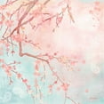 thumbnail image 2 of Evelia Designs 12x12 White Modern Wood Framed Museum Art Print Titled - Sweet Cherry Blossoms IV, 2 of 4