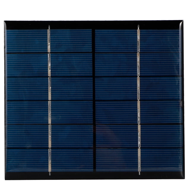 2.5W 6V Mini Panel Solar de Polisilicio DIY Pequeño Módulo de Tablero de Células Solares para Lámparas de Juguetes Solares