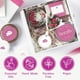 thumbnail image 4 of Cestas de regalo de spa LaurGifts con aroma a rosa y jazmín para mujer, 4 of 9