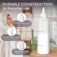thumbnail image 3 of BRIGHTFROM Twist Top Applicator Bottles, Squeeze 8 OZ, Empty Hair Coloring Plastic Bottles, Refillable, Leak Proof - Open/Close Nozzle - Multi Purpose (Pack of 3), 3 of 8