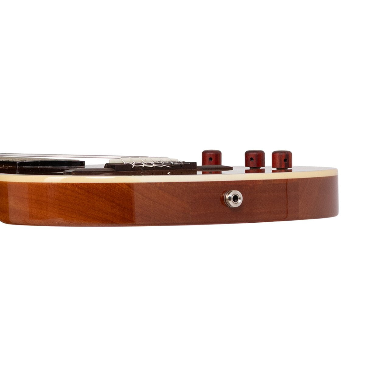 Angel Lopez Hybrid Nylon Electric Semi-Acoustic Guitar, Natural
