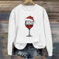 thumbnail image 2 of Khunlpohl Women Christmas Top Graphic Printed Long Sleeve Shirts Fall Winter Trendy Pullover Sweatshirt, 2 of 3
