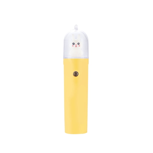 Naiovety Pulverizador de niebla facial para el cuidado de la piel, nebulizador Facial recargable de 20ml, atomizador de mano para el hogar eléctrico Humidificadores Amarillo Naiovety HA059149-03B