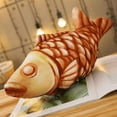 thumbnail image 2 of Realistic Fish Plush Pillow Toy, Creative Simulation Stuffed Cushion, Soft Lifelike Plush Décor Pillow, Funny 3D Fish Shaped Throw Pillow for Home Sofa Bedroom Gift, 2 of 7