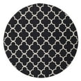 thumbnail image 4 of SAFAVIEH Montauk Nelson Geometric Cotton Runner Rug, Black/Ivory, 2'3" x 7', 4 of 10