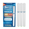 QuitGo Quit Smoking Aid Oxygen Inhaler + Soft-Tip Smokeless Inhaler for Oral Support Habit Replacement When You Want to Quit Smoking (Menthol 3 Count)
