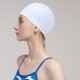 thumbnail image 5 of Equipo de natación, accesorios de natación, gorro de natación impermeable, revestimiento para adultos, unisex, protección para el cabello y los oídos, gorro de natación sin apretar, gorro de natación, 5 of 6