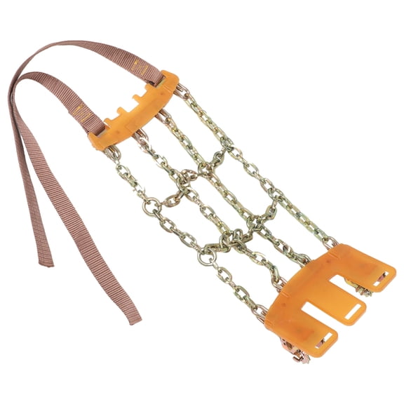 IDEANATEGRATE 1Pack Snow Chains for Pickup Trucks Manganese Steel with Universal Design