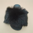 thumbnail image 3 of COOLSA Women Summer Luxury Fluffy Faux Furry Slides Fuzzy Slippers Girl's Amazing Faux Fuzzy Sandals, 3 of 4