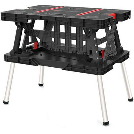 Keter Folding Work Table with Bonus Accessories - Walmart.com