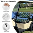 thumbnail image 6 of Aplkyhs Cactus Print Universal Golf Cart Seat Covers Golf Cart Breathable Material Fit for Most Club Car, Easy to Install, Golf Cart Front Seat Covers Soft and Comfortable, 6 of 7