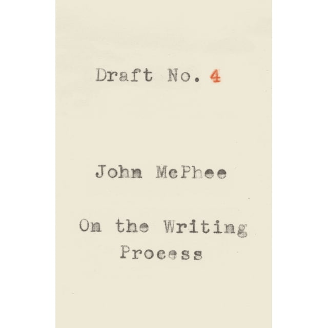 Libro Farrar, Straus and Giroux Draft No. 4: El Proceso de Escritura