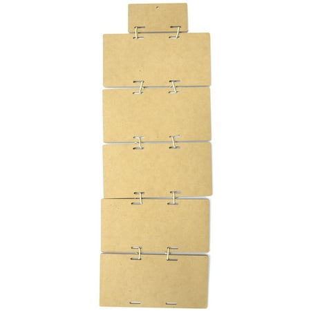 Kaisercraft Beyond The Page MDF Hanging Open Album 3.5inX7in-5 Accordion Pages
