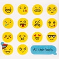 thumbnail image 7 of (2 pack) Hallmark Studio Ink Birthday Card (Emoji Stickers), 7 of 7