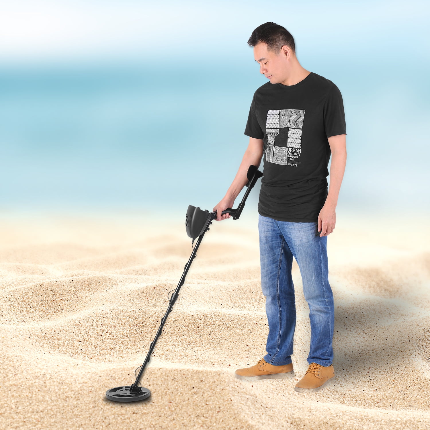 Underground Metal Detector Metal Finder Gold Detector for Beginner Children Student - Metal Finder Only
