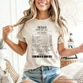 thumbnail image 5 of Jesus Paid It All Cash Receipt T-Shirt, Christian Tee for Believers, 5 of 8