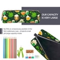 thumbnail image 5 of Naloa St Patrick's Day10 Leather Pencil Case, Makeup Pouch, Zipper Pouch for Daily Essentials, Storage Organizer, Cosmetics and Stationary Bag, 5 of 7