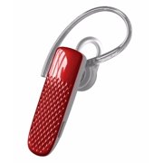 In Ear Mono Wireless Earpieces with Mic and Music for Alcatel 3V (2019),5, A7 XL, Idol 4S with Windows, PLUS 12 (Red)