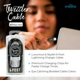 thumbnail image 4 of Liquipel Powertek Twizzler Apple Lightning Cable, 4 of 7