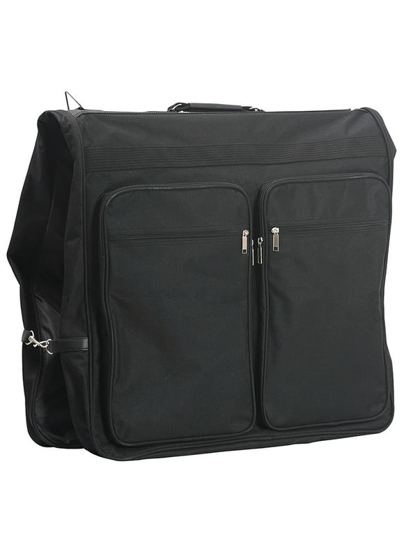 47" Black Rip Resistant Fordable Suit Dress Garment Storage Travel Clothes Bag