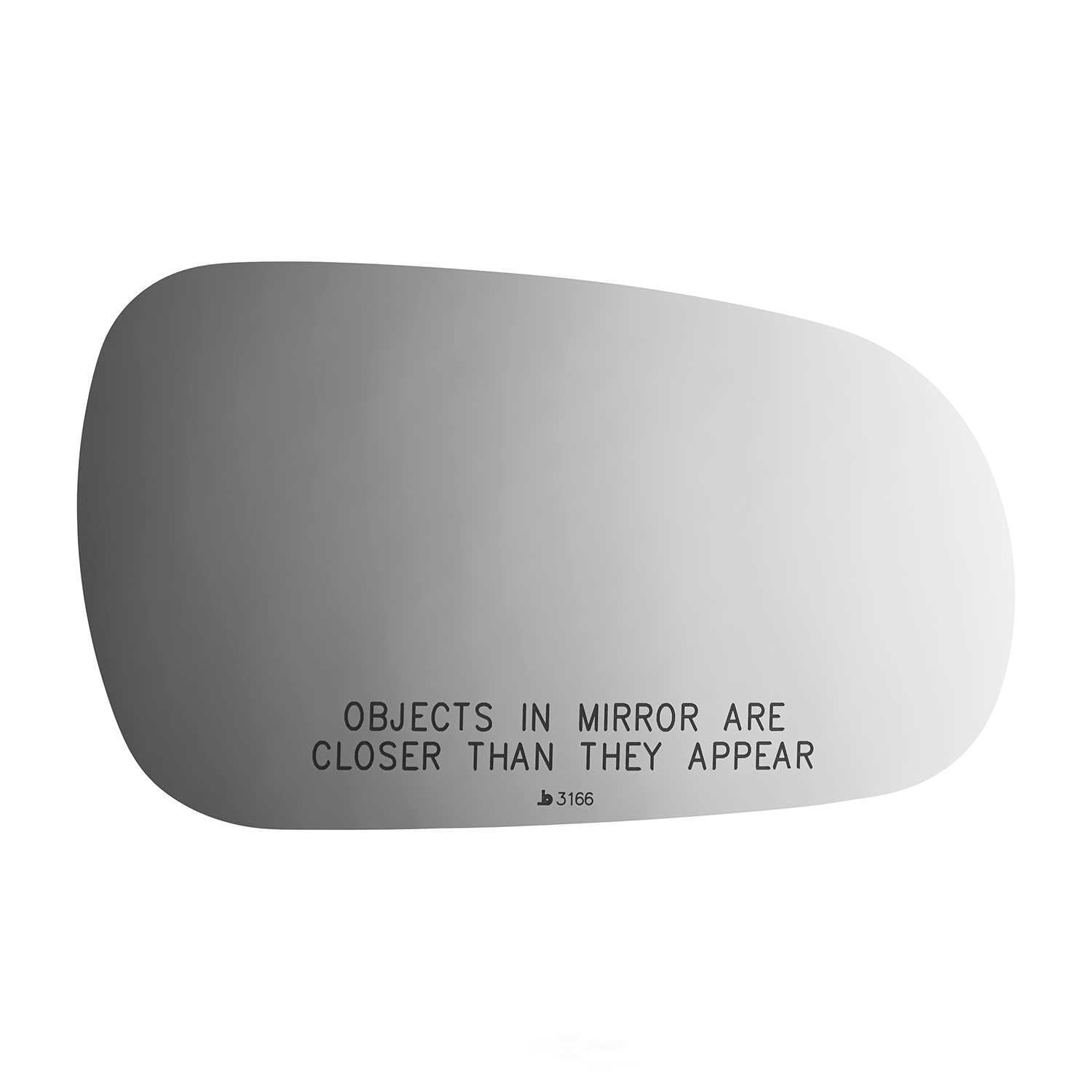 Burco 3166 Passenger Side Convex Replacement Mirror Glass for Acura Integra
