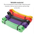 thumbnail image 4 of Sonducket Banda de resistencia, deportes portátiles, gimnasio, entrenamiento físico, culturismo, cinturón elástico, correa de entrenamiento, ejercicio Ropa Deportiva, Zapatos Negro Sonducket OD028048-03, 4 of 6