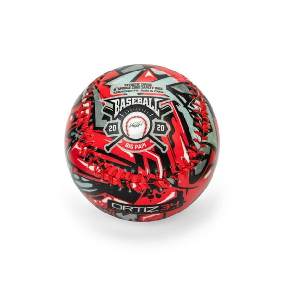 ORTIZ34 GRAFFITI PRINTED HARD BASEBALL