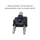 thumbnail image 5 of Sidaley Conectores Adaptador Altavoz chapado en oro Convertidores de transmisión Convertidor Conector Accesorios Cobre Durable Teléfono y Comunicación, 5 of 6