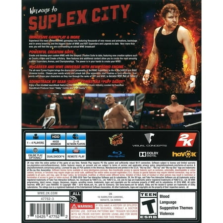 WWE 2K17 (PS4) - Walmart.com