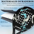 thumbnail image 3 of CAMEWIN Raqueta de Pádel con Funda de Pádel Profesional con Superficie de Fibra de Carbono y Núcleo de Espuma Flexible de Memoria EVA para Principiantes con Cubierta, 3 of 8