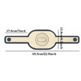 thumbnail image 1 of Outdor Double Handled Elliptical Silicone Baking Mat For Bread And Dough Transfer Non Stick Bakeware Pad For Oven Air Fryer And Kitchen Arts, 1 of 1