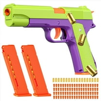 Toy Guns, Soft Dart Blaster, Shell Ejecting Toy Guns Fun for Outdoor & Indoor Blaster (80 Darts)