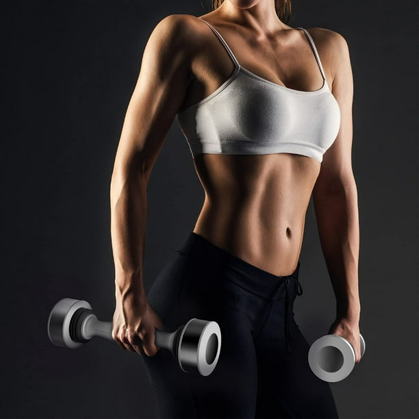 Single Dumbbell Shaking Weight Swing Dumbbell Man Women for Keep Workout Fitness Exercise Equipment White Walmart