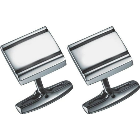Visol Pallas Stainless Steel Engravable Cufflinks