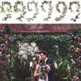 thumbnail image 4 of Enredadera de rosas, planta artificial, flor artificial, decoración de boda, decoración del hogar, enredadera de flores artificiales (190 cm E ER, 4 of 5