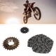 thumbnail image 1 of Kit de cadena y piñón ANGGREK 114 eslabones 410 22T para motocicletas, 1 of 8