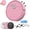 Pink-battery, variant on Mini Robot Vacuum for Car, 3 in 1 Rechargeable Automatic Avoidance Smart Sweeping Robot, Compact Multifunctional Cleaner Machine with Wet Mopping for Hard Floors Pet Hair Carpets