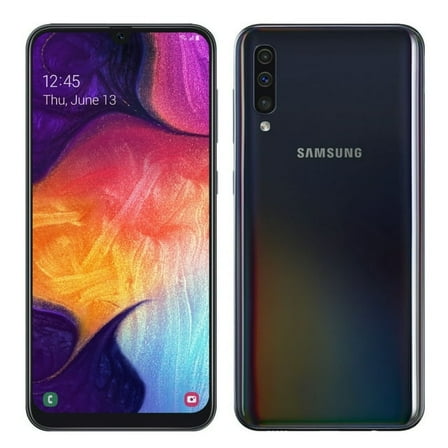 Pre-Owned Samsung Galaxy A50, 64GB , GSM Unlocked , Black (Excellent Mint Condition, Used) 90 Day Warranty