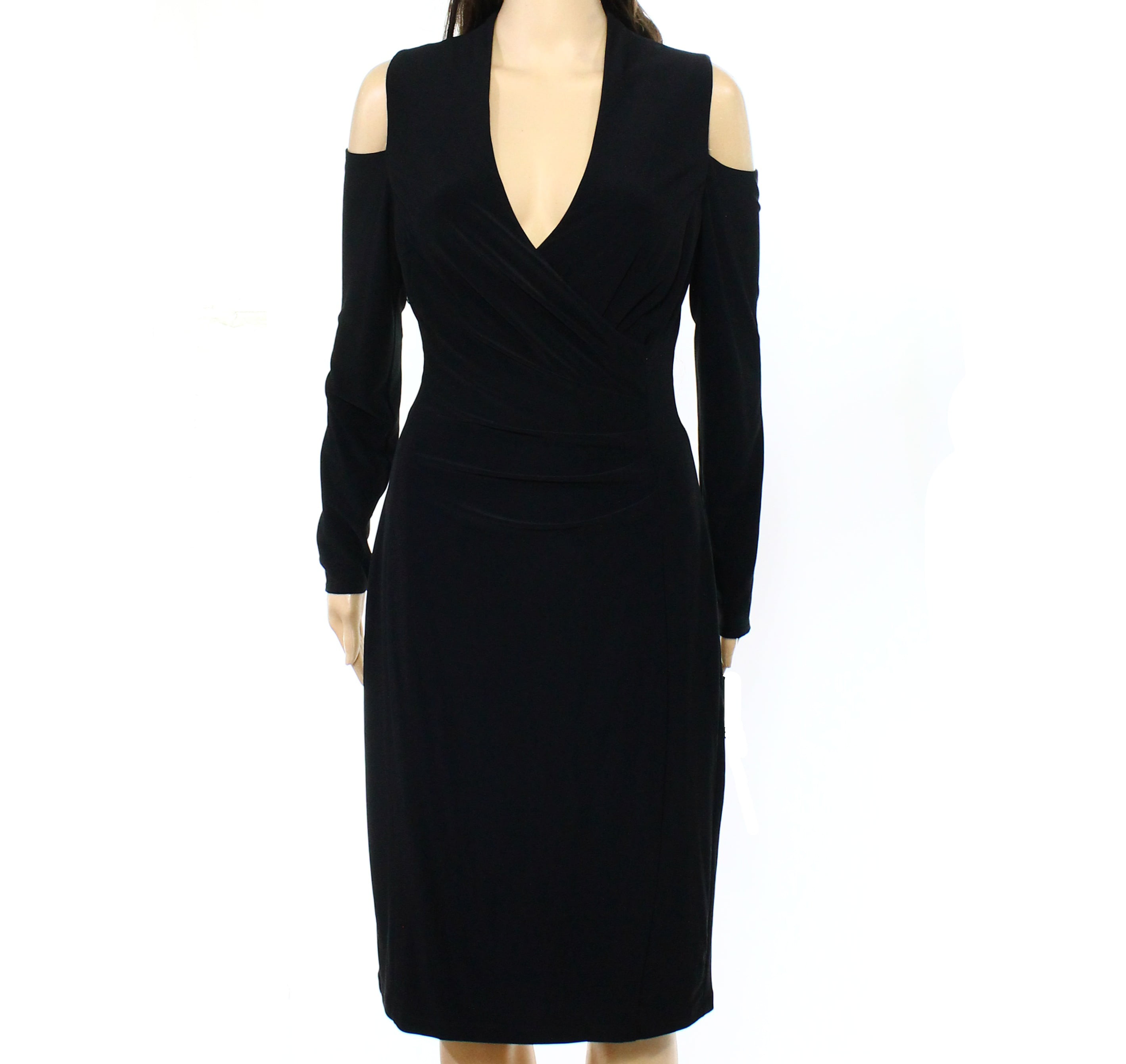 Lauren Ralph Lauren - Lauren Ralph Lauren NEW Black Womens Size 10 Cold ...