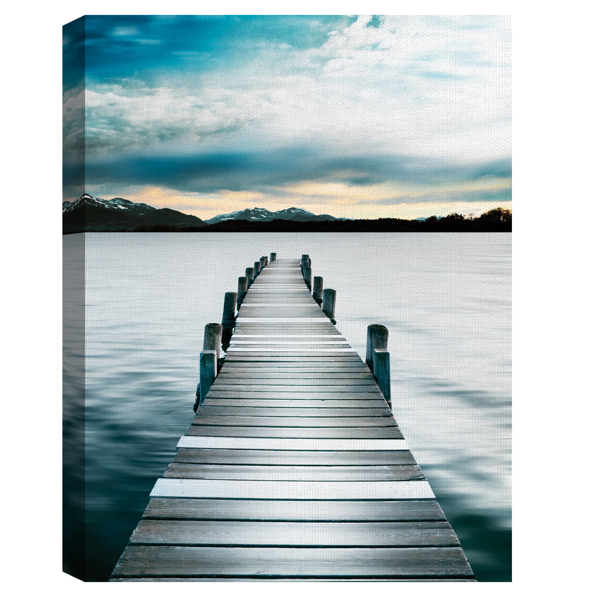 Masterpiece Art Gallery Path To Tranquility Ocean Pier By Danita Delimont Canvas Art Print 30" x 40"