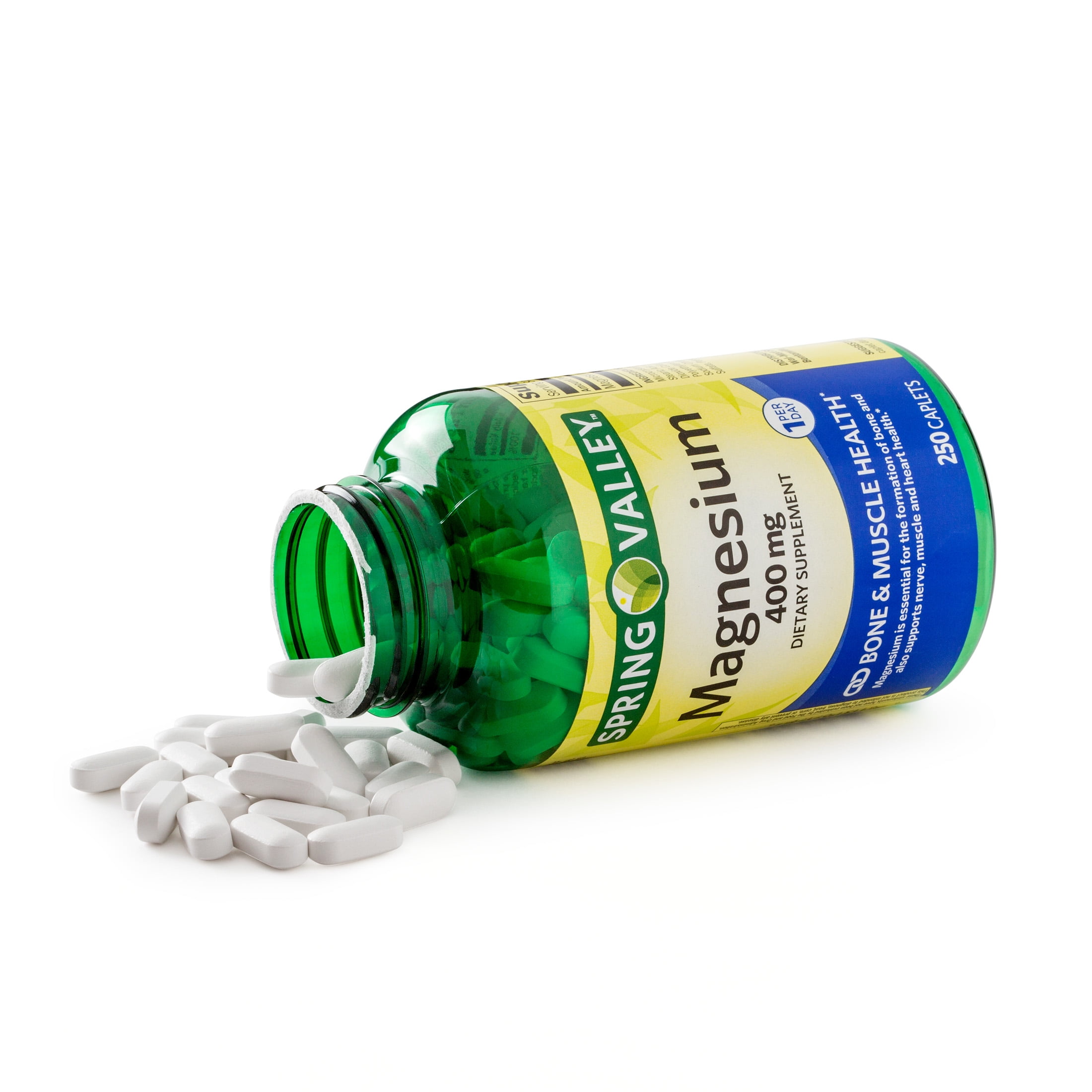 Spring Valley Magnesium Caplets, 400 mg, 250 Ct eBay