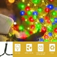 thumbnail image 2 of Christmas Tree Lights USB with Timer 10 Strings Kedoxi Xmas String Lights with Ring 4.9FT Easy to Install Christmas Curtain Fairy Tree Light 8 Mode 200LED for Xmas Fir Pine Party Decoration Colorful, 2 of 6